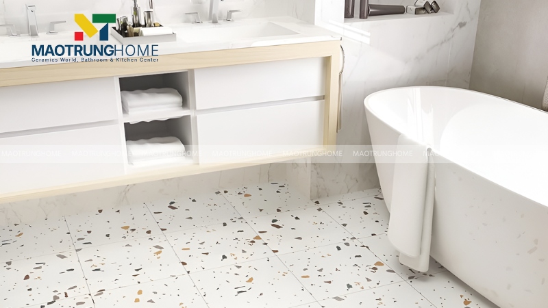 Gạch terrazzo hạt đá nghệ thuật (Mẫu 4)