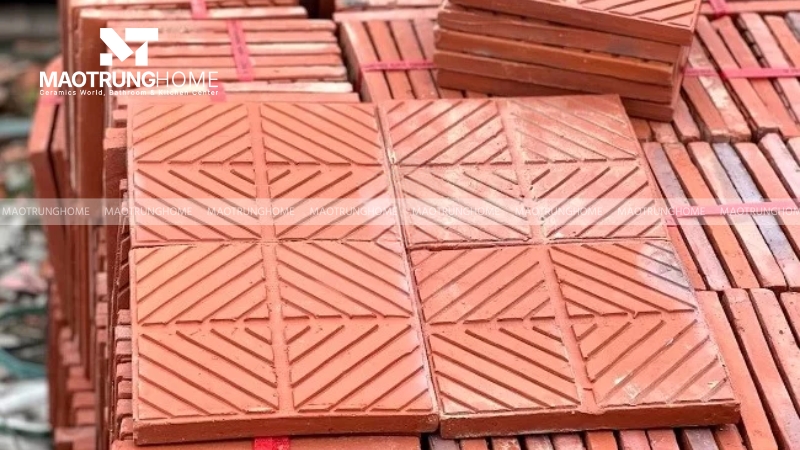 Giá gạch lát sân Giếng Đáy 40x40