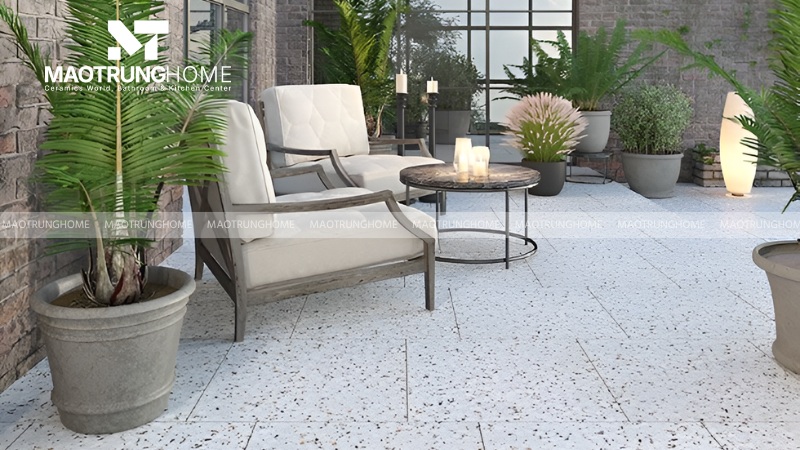 Gạch lát sân Terrazzo hiện đại (Mẫu 1)