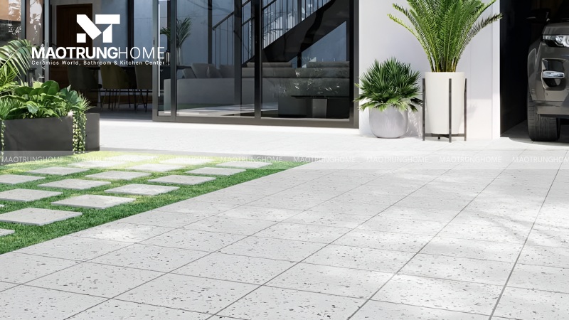 Gạch lát sân Terrazzo hiện đại (Mẫu 2)