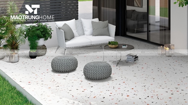 Gạch lát sân Terrazzo hiện đại (Mẫu 3)