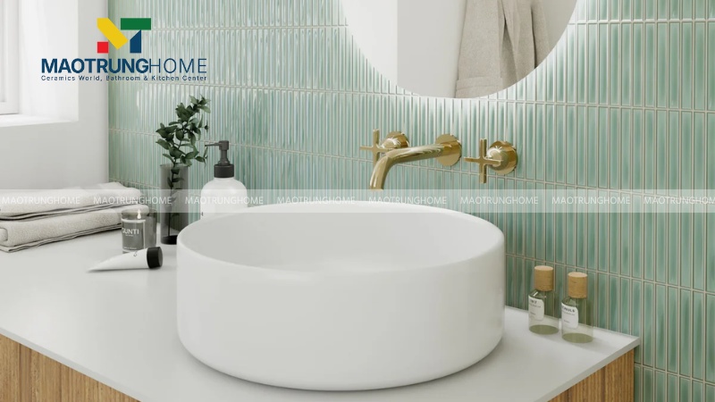 Gạch mosaic thanh que ốp nhà tắm (Mẫu 1)