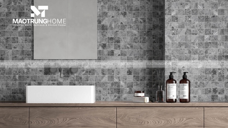 Gạch mosaic đá tự nhiên