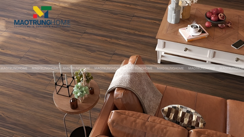 Chọn gạch vân gỗ là lựa chọn ưu tiên số 1
