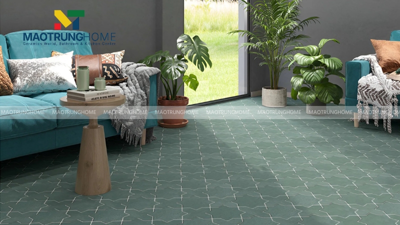 Chọn chất liệu gạch Porcelain và men matt