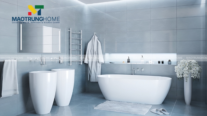 Mẫu gạch màu xanh dương và xanh nước biển (Mẫu 3)