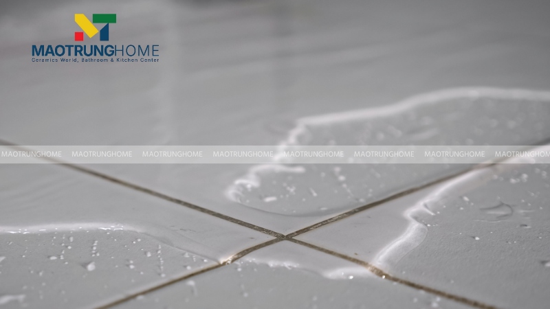 Cần chú ý độ hút nước và xương gạch porcelain