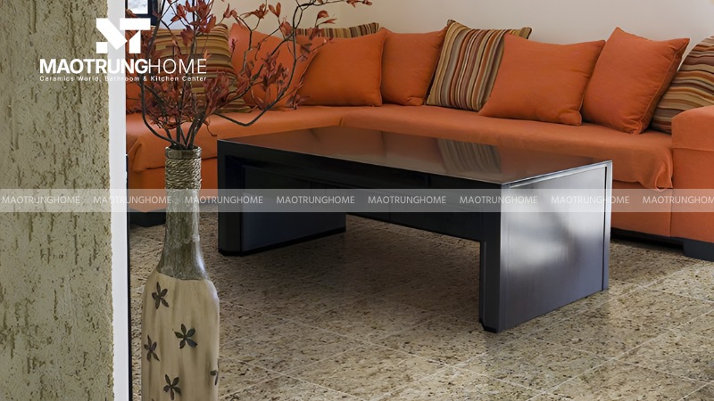 Gạch giả đá hoa cương là dòng gạch porcelain hoặc gạch granite