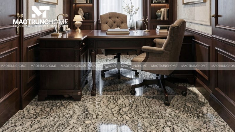 Chọn gạch kích thước 60x60cm cho không gian vừa và nhỏ