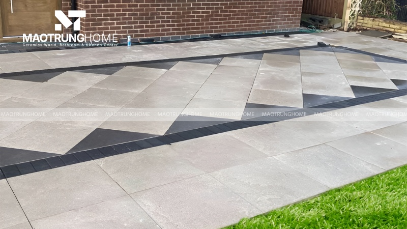 Gạch đá Granite và Porcelain ngoại thất (Mẫu 5)