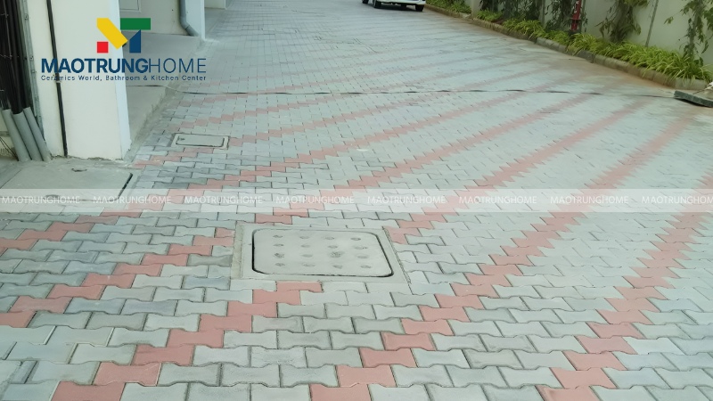 Gạch Block tự chèn bê tông (Mẫu 2)