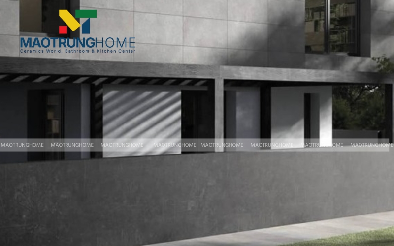 Ưu điểm dễ phối hợp với các vật liệu trang trí ngoại thất khác