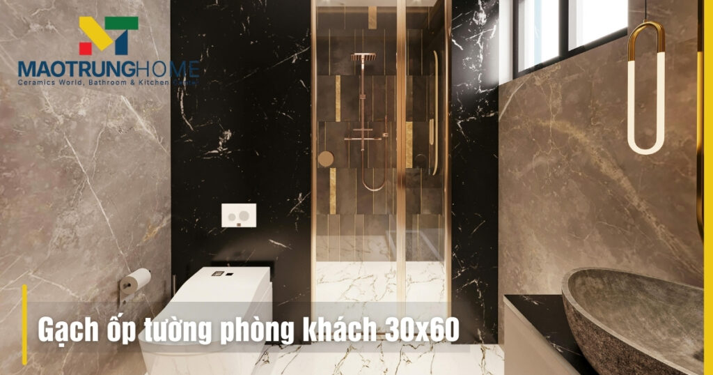 Mẫu gạch nhà tắm nhỏ