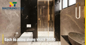 Mẫu gạch nhà tắm nhỏ
