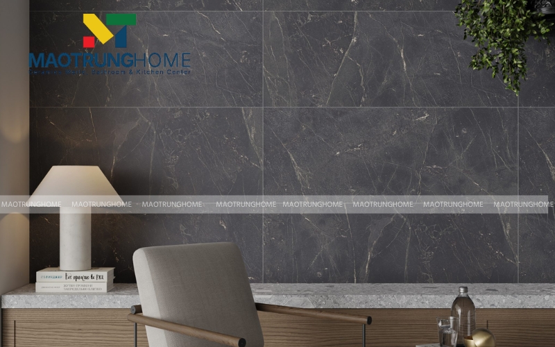 Đường vân mây xám trên nền trắng tạo hiệu ứng Luxury đẳng cấp