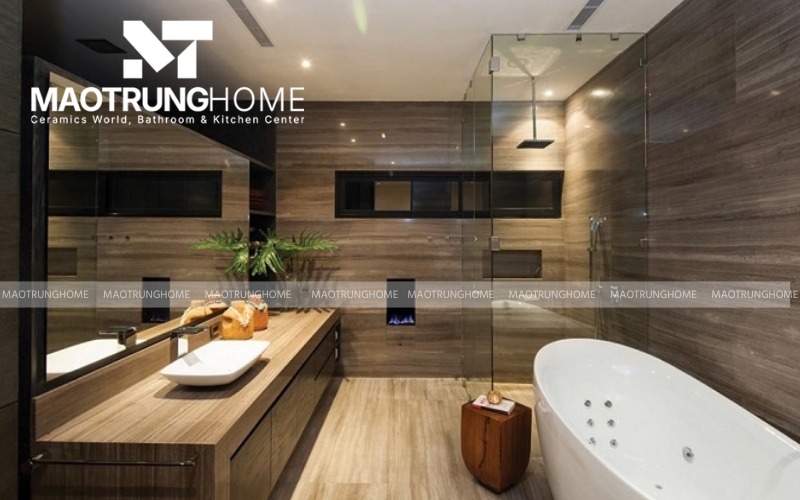 Công nghệ in 5D giúp thớ gỗ và mắt gỗ hiện lên chân thực