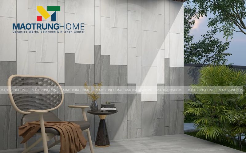 Gạch điểm họa tiết hoa văn tạo nét duyên dáng