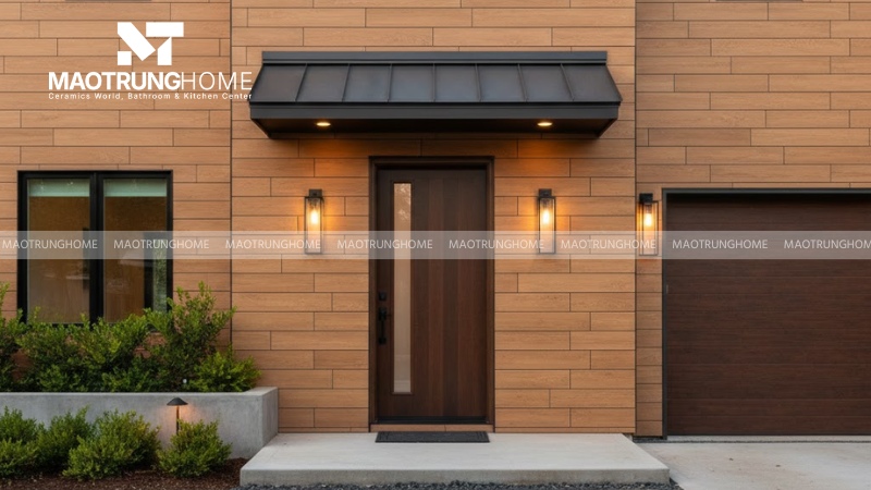 Gạch thẻ giả gỗ ấm cúng (Mẫu 2)