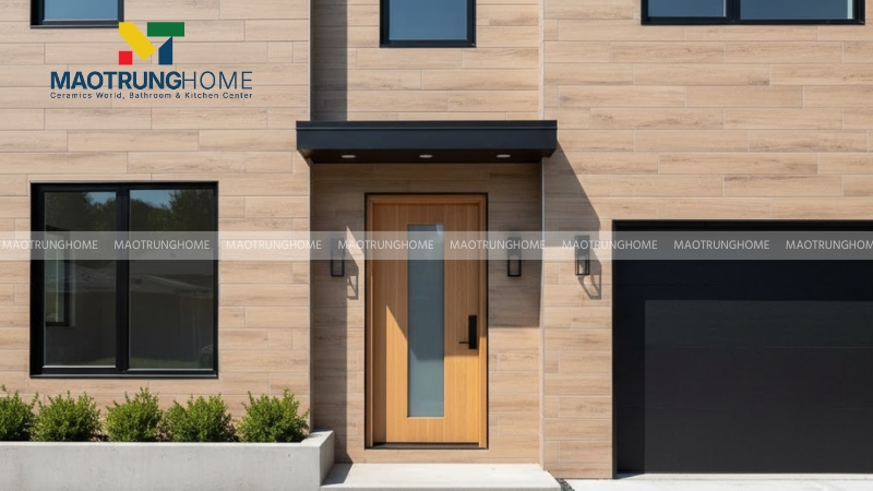 Gạch thẻ giả gỗ ấm cúng (Mẫu 3)