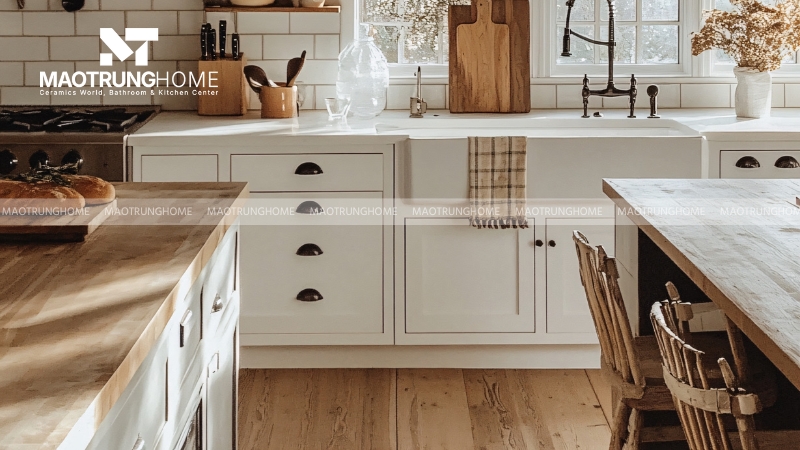 Nhà bếp diện tích nhỏ dưới 15m2