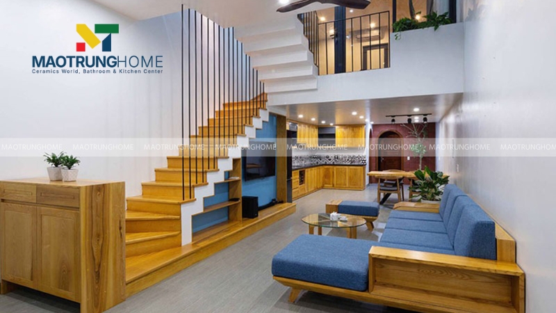 Giá thành vật liệu và chi phí thi công thấp hơn đáng kể so với gỗ tự nhiên