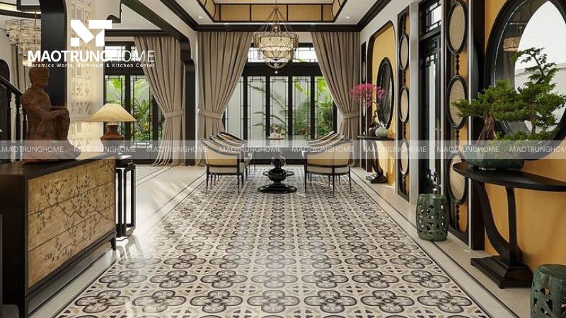 Nên sử dụng các loại gạch này như một dải viền trang trí