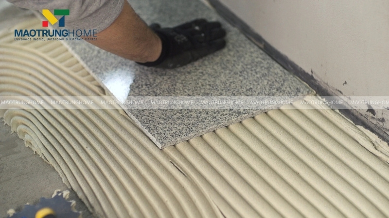 Tầm quan trọng của lớp sàn và keo dán gạch