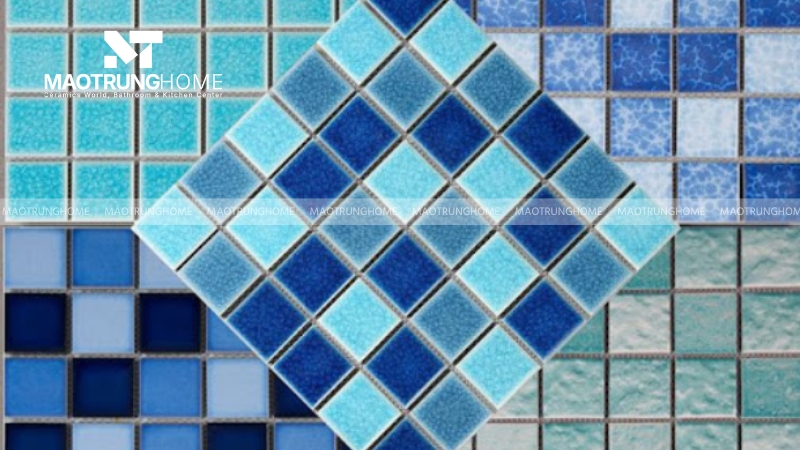 Gạch mosaic gốm sứ