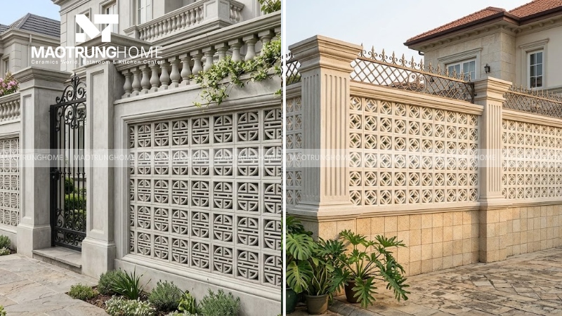 Mẫu hoa văn chữ Vạn và đồng tiền