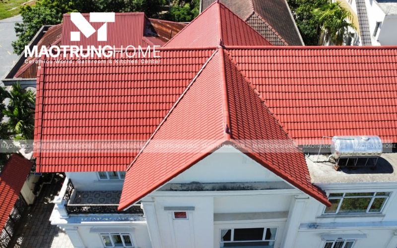 Ngói đất nung tráng men cao cấp