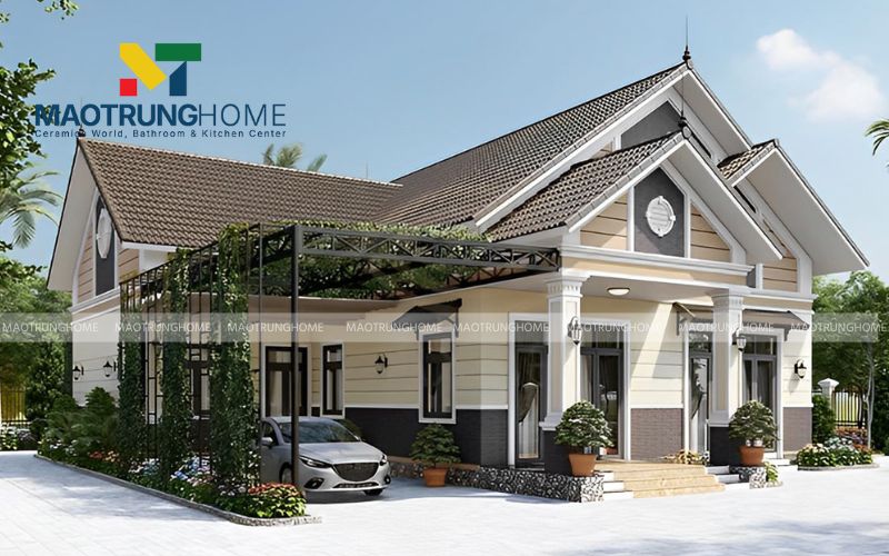 Ngói sóng lớn và sóng nhỏ cho mái Thái và mái Nhật