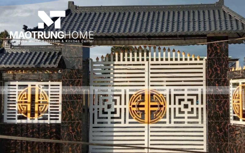 Ngói âm dương và ngói lưu ly cho công trình Á Đông