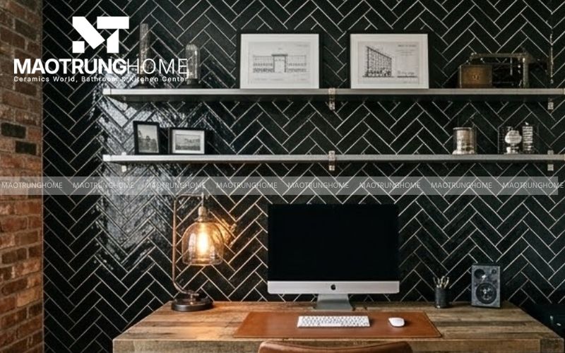 Kích thước nhỏ gọn giúp linh hoạt trong các cách ốp sáng tạo