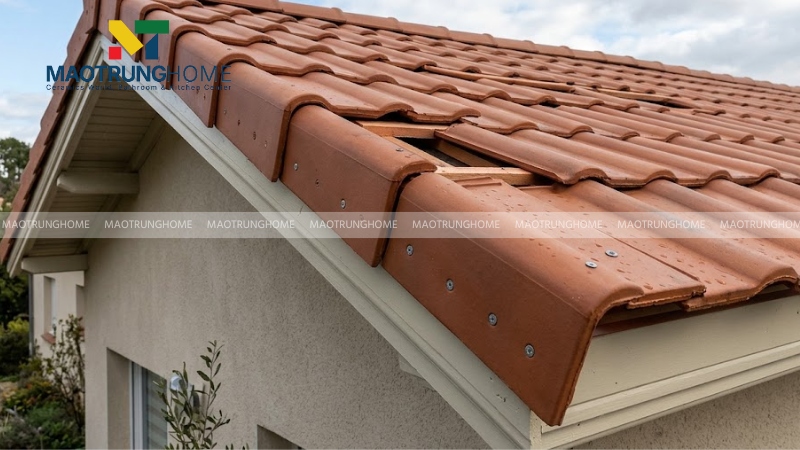 Kỹ thuật lợp ngói rìa chống tạt nước