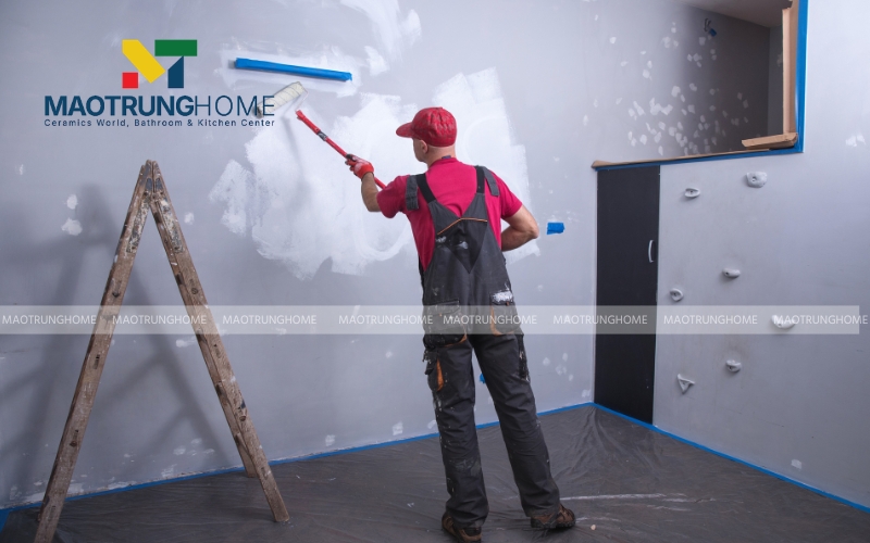 Xử lý bề mặt tường cũ