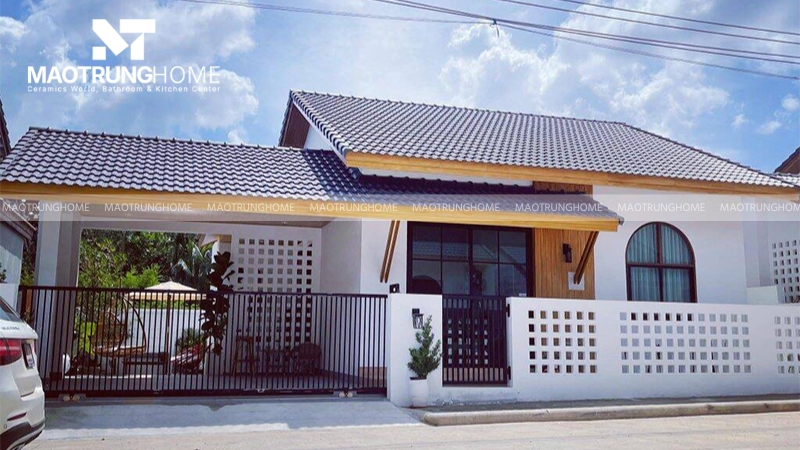 Màu ngói hợp gia chủ mệnh Mộc