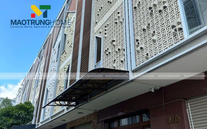 Kích thước đồng nhất giúp quá trình thi công nhanh chóng và chuẩn xác