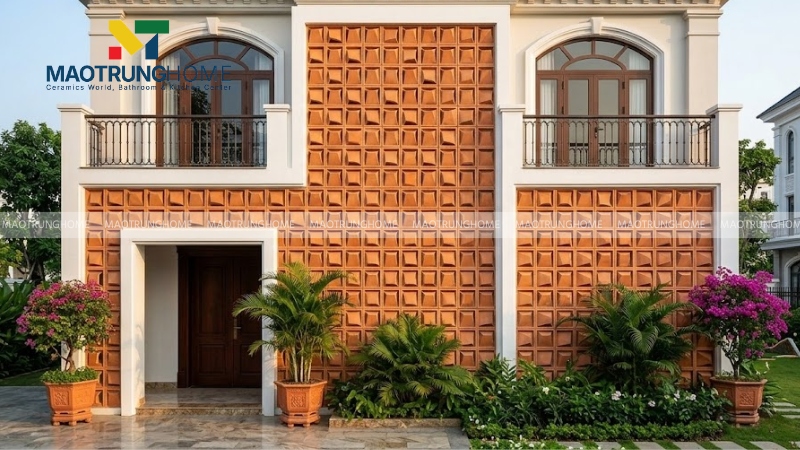 Gạch bông gió đất nung truyền thống (Mẫu 3)