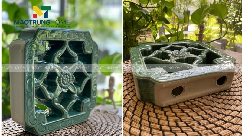 Gạch bông gió tráng men