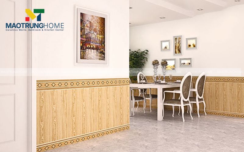 Gạch ốp chân tường cao 90cm là gì và xu hướng thiết kế mới