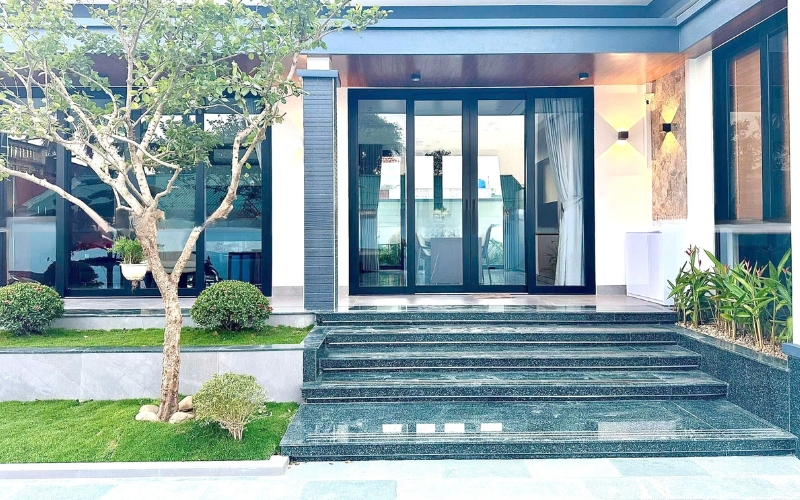 Gạch giả đá màu xanh ngọc lựa chọn hàng đầu cho kiến trúc tân cổ điển