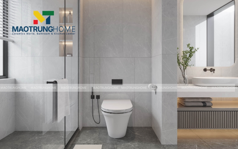 Xám trắng và xám nhạt cho không gian nhỏ