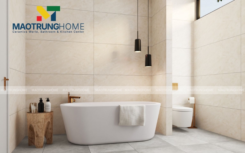 Ốp tường phòng tắm và khu vực vệ sinh