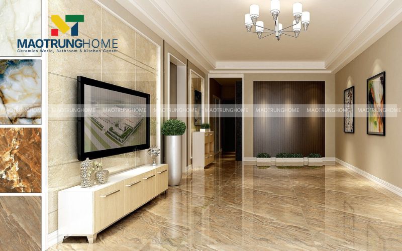Sự đồng nhất về chất liệu giúp gạch Granite chịu va đập cực tốt