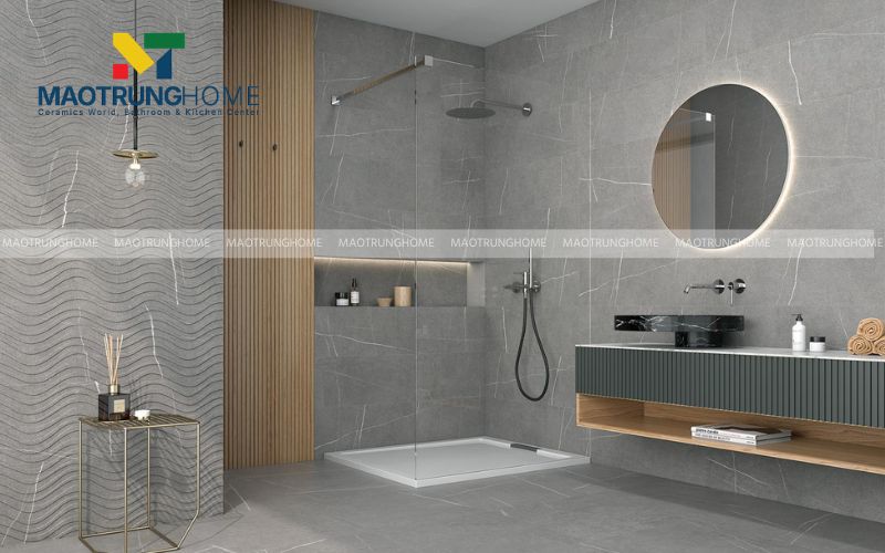 Gạch Granite nhám mờ giải pháp chống trơn trượt và chống thấm sàn
