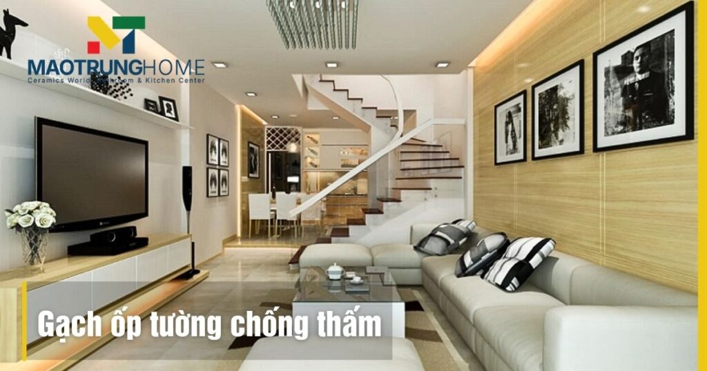 Gạch ốp tường chống thấm