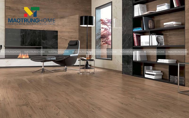 Gạch khổ lớn 40x80cm xu hướng chủ đạo trong kiến trúc 2026