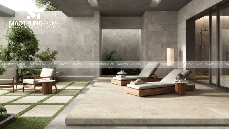 Kích thước 30x60cm rất phổ biến cho sân trước vì tính linh hoạt