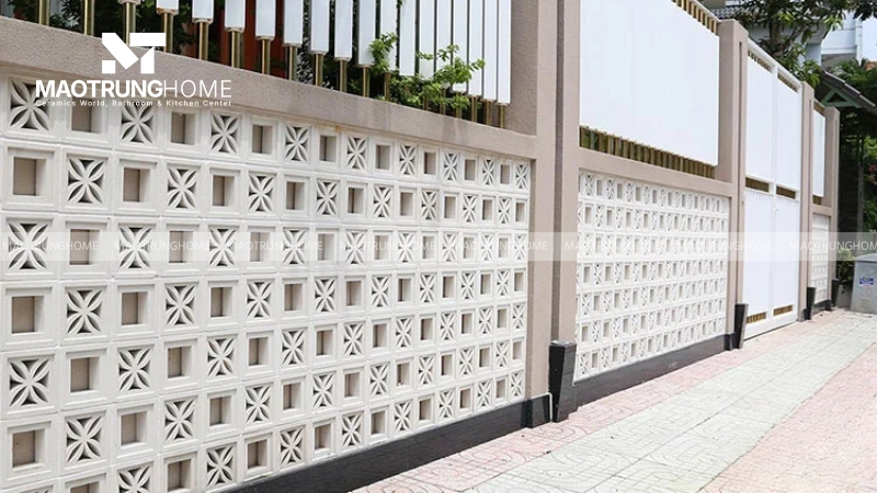 Gạch bông gió lấy sáng và thông gió