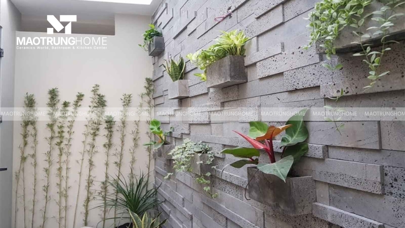 Gạch thẻ trang trí hiện đại